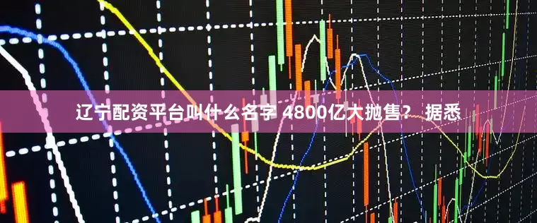 辽宁配资平台叫什么名字 4800亿大抛售？ 据悉